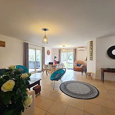 Le Parc Jean Edouard - Avec Jacuzzi Prive - Superbe 4 - 9 Couchages - 6 Lits - Cheminee Electrique - Parking - Climatisation Reversible- Terrasse Ombragee Et Grand Jardin Σπίτι διακοπών