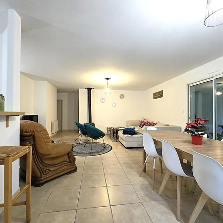 Tatil Evi Le Parc Jean Edouard - Avec Jacuzzi Prive - Superbe 4 - 9 Couchages - 6 Lits - Poele - Parking - Climatisation Reversible- Terrasse Ombragee Et Grand Jardin *